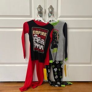 Brand new Star Wars 4 piece pajamas. Tags still on. boys size 10.
